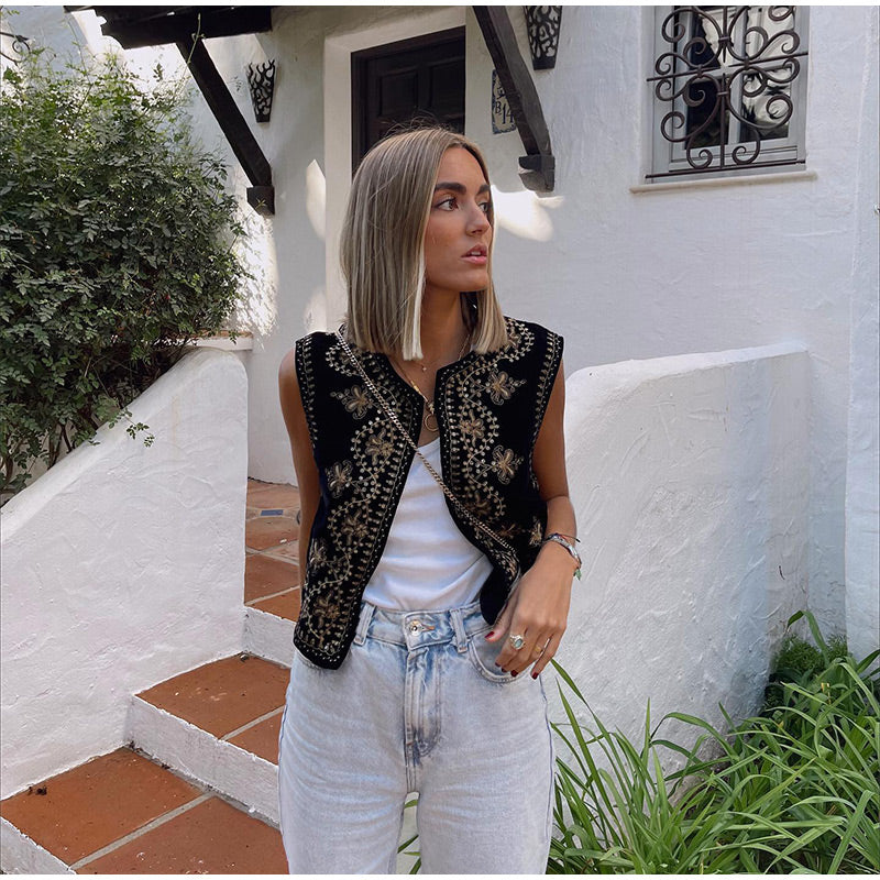 ISABELLE | Elegancka Kamizelka z Luksusowymi Detalami