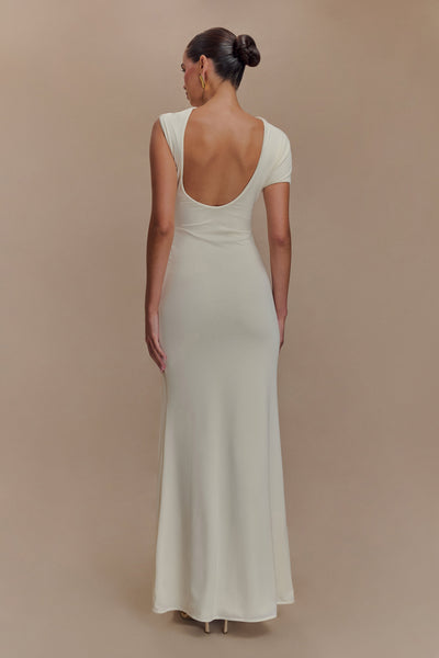 Ivonelle | Sukienka Maxi o Klasycznym Kroju