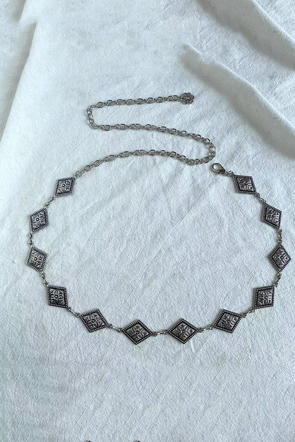 Raegan | Geometryczna Bransoleta w Stylu Retro