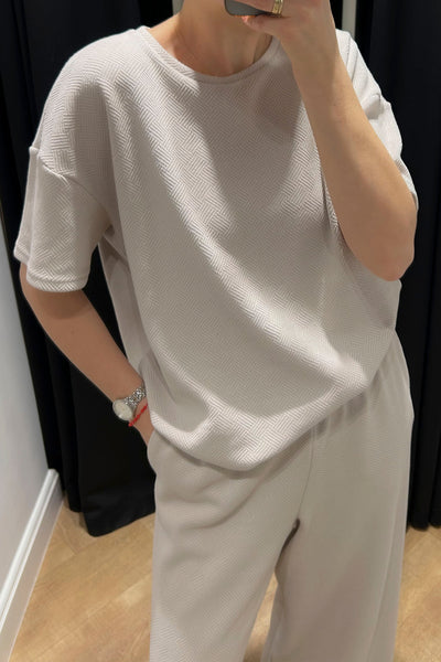 Elenea – Spodnie z Szeroką Nogawką