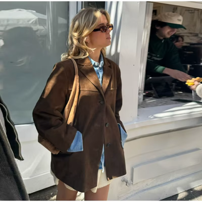 LEONA | Klasyczna Kurtka Lniania