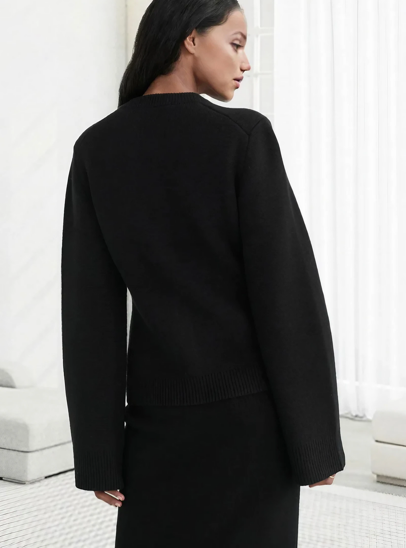 Lidia | Miękki Sweter Damski z Guzikami