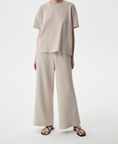 Elenea – Spodnie z Szeroką Nogawką