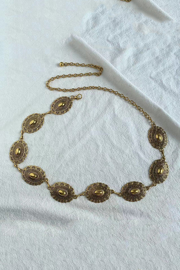 Raegan | Geometryczna Bransoleta w Stylu Retro