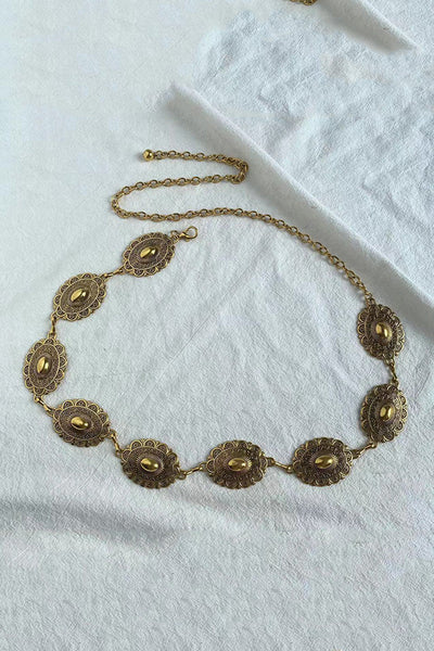 Raegan | Geometryczna Bransoleta w Stylu Retro