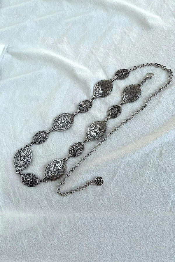 Raegan | Geometryczna Bransoleta w Stylu Retro