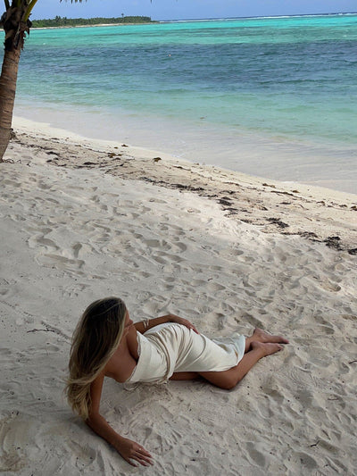 Aveline | Zmysłowa Sukienka Maxi z Miękkiego Materiału