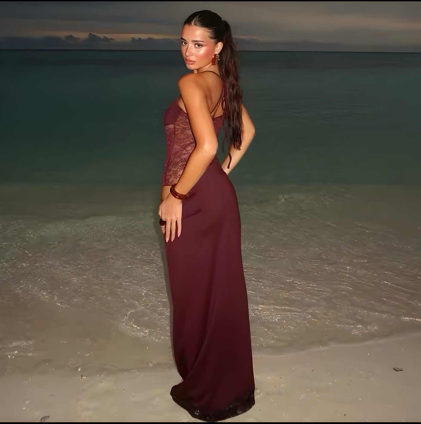 Oihana | Meravi Sukienka Bez Rękawów