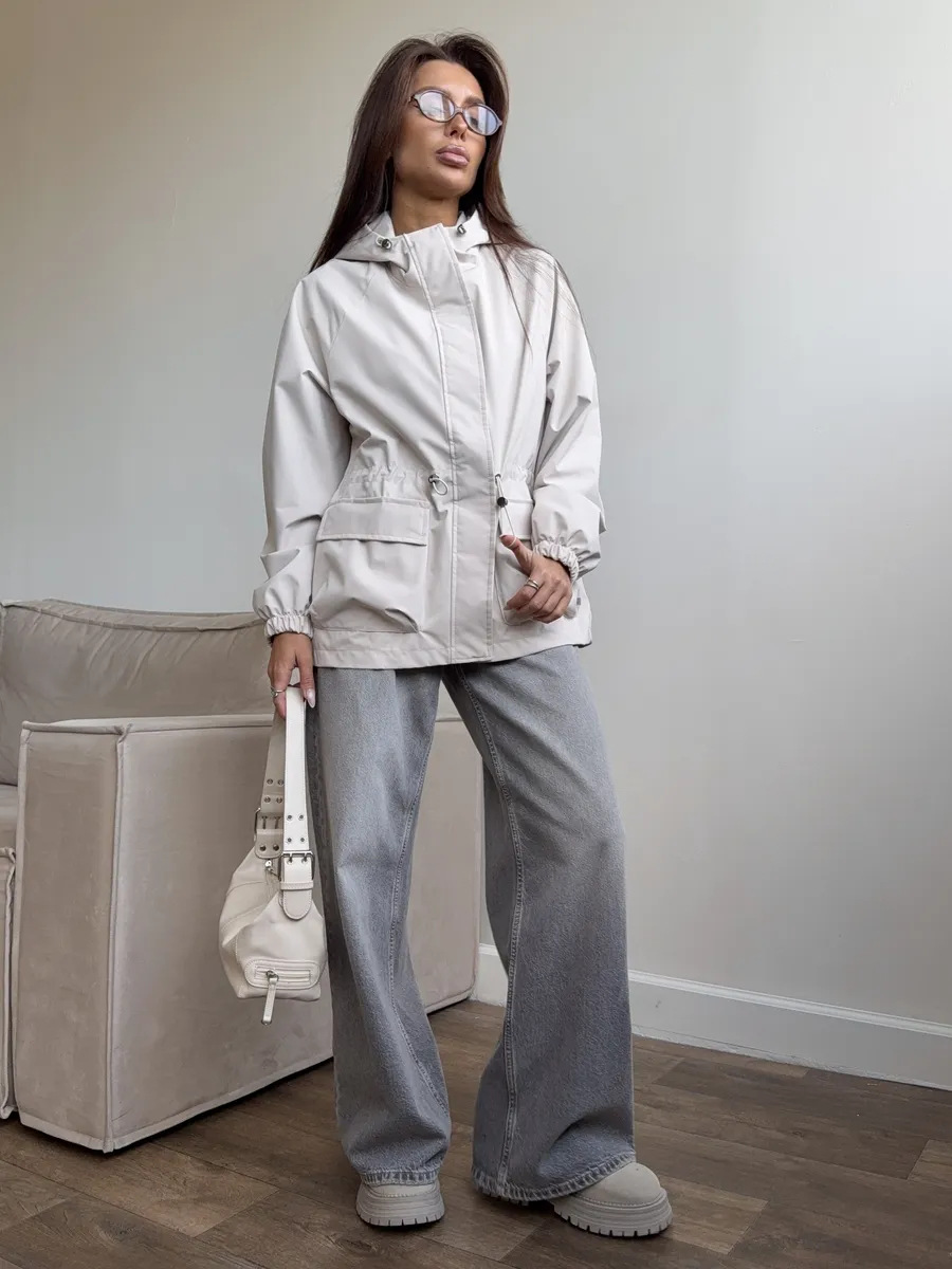 SOFÍA  | wodoodporna kurtka z regulowanym kapturem