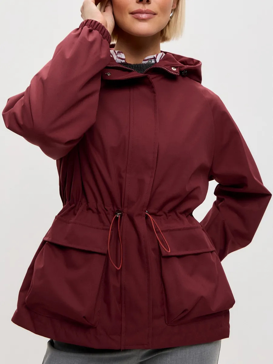 SOFÍA  | wodoodporna kurtka z regulowanym kapturem