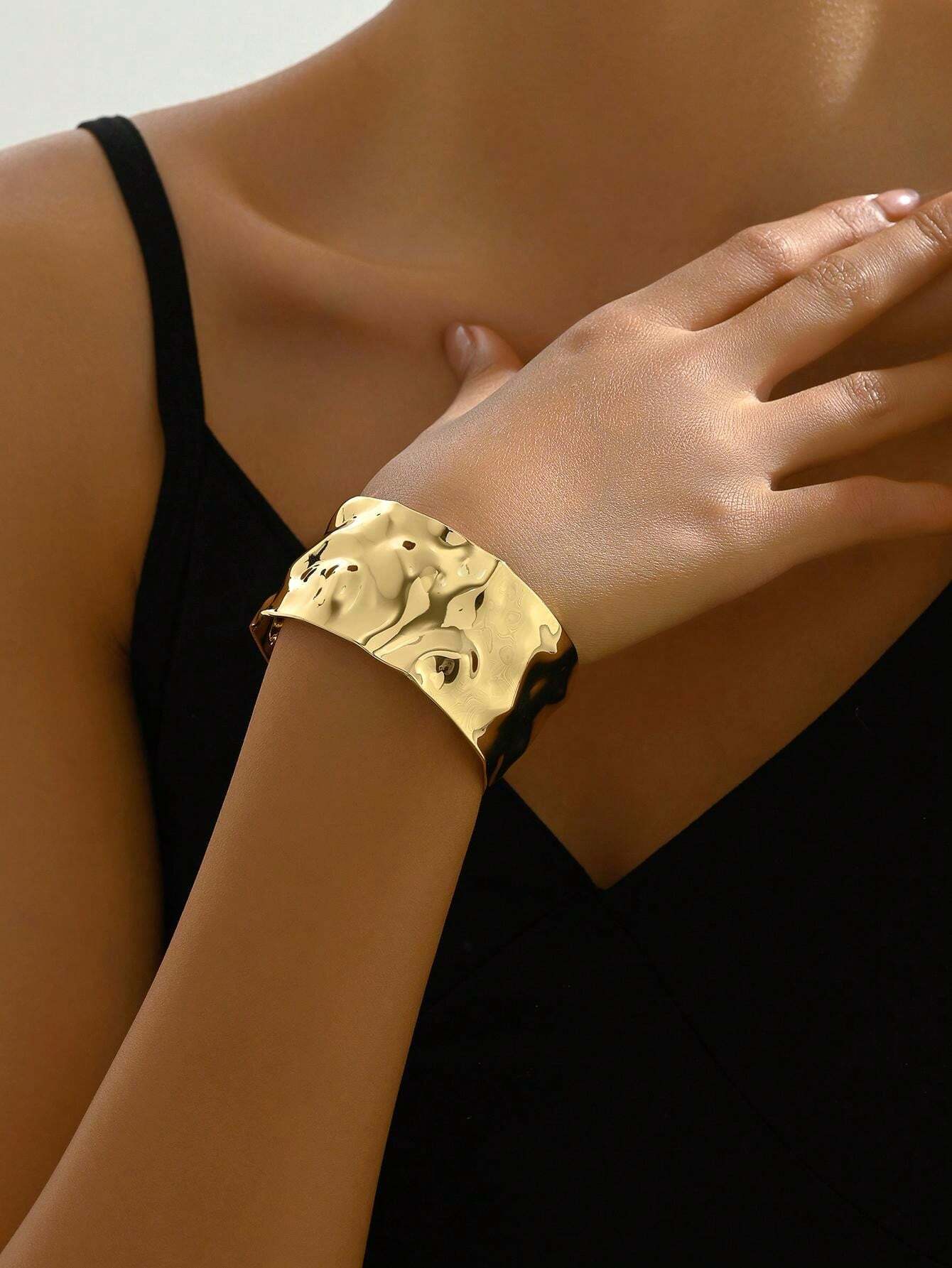 Audrey | Bransoletka Młotkowana