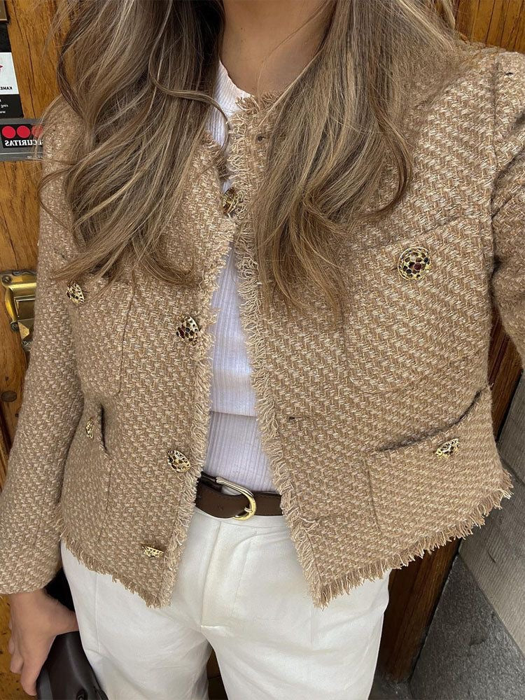 ALINA | Elegancki Kamizelka Tweed