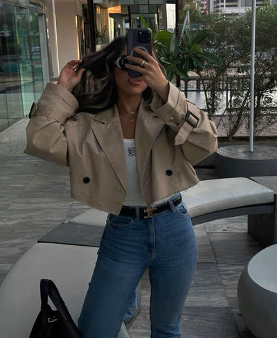 LOÏS | Krótki Trench Ils