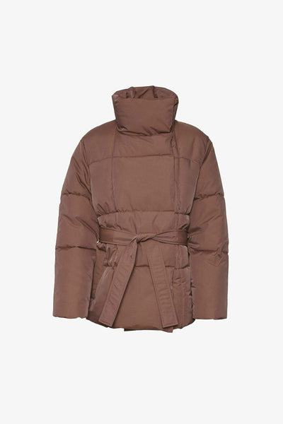 Vera | Pikowany Płaszcz z Pasem