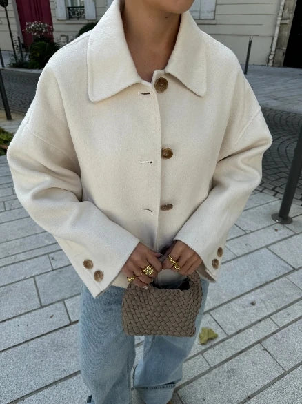 Mila | Elegancka Kurtka Damska - Kurtka Pikowana Na Pora Przejściową Z Guzikami