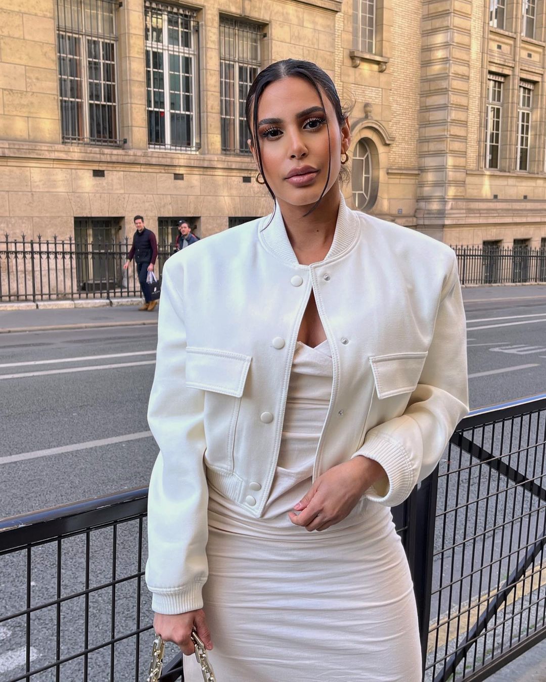 NOVA | Beżowa Kurtka Bomber