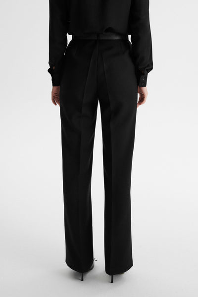 Elienne – Czarne Spodnie Dzwony