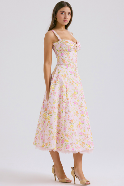 Noelia | Sukienka Bustier z Koronką Valentina