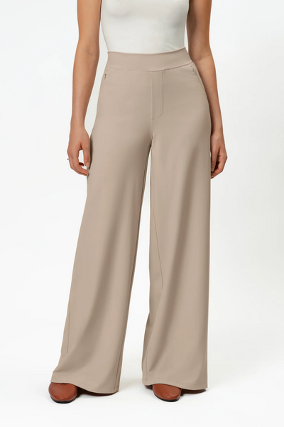 Blanca | Spodnie o Szerokich Nogawkach