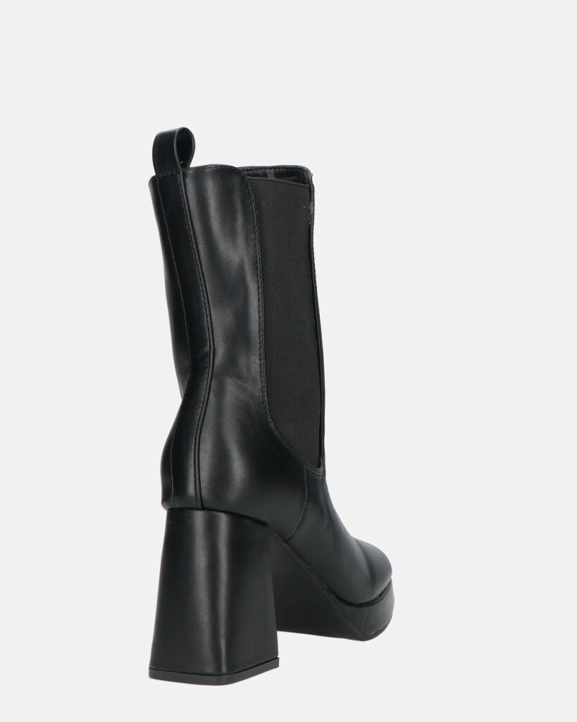 YUKI | Botki na Słupku z Boczny Zamek