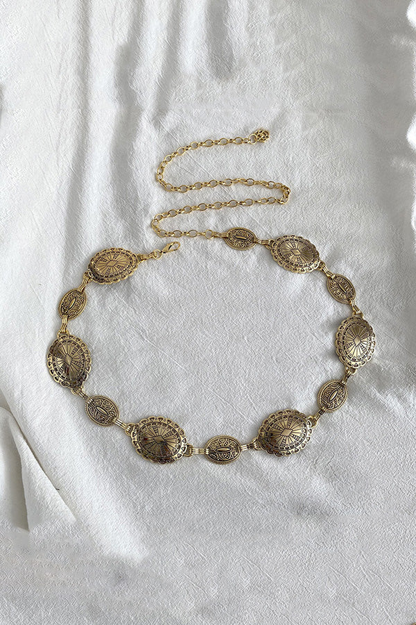 Raegan | Geometryczna Bransoleta w Stylu Retro