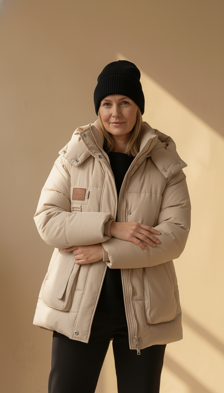Carolina | Puchowa Kurtka Zimowa