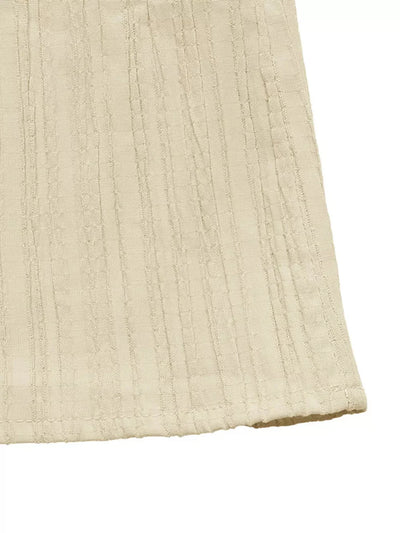 Lara | Idalia Sukienka Midi z Długim Rękawem